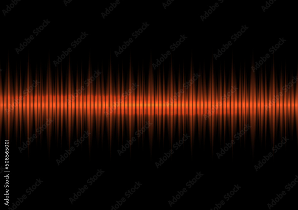 sound wave pattern abstract background