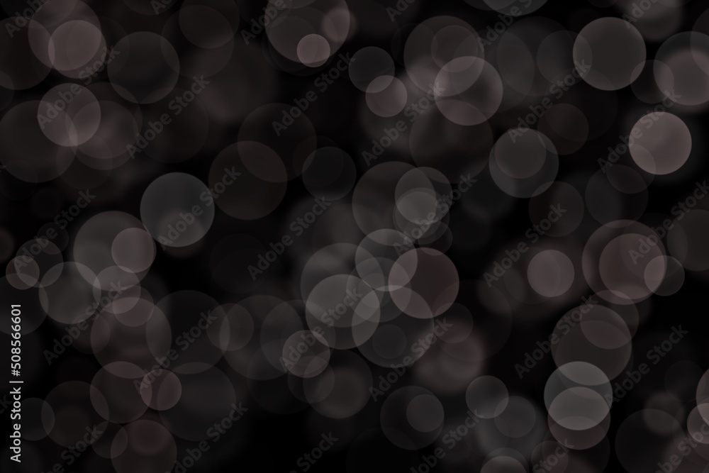Festive black luminous background. Bokeh blur background. Festive black luminous background. Bokeh blur background.