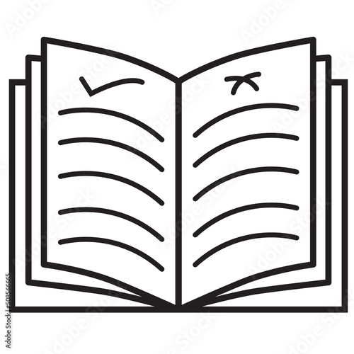 guideline icon on white background. filled guideline sign. rule symbol. level up icon. flat style.