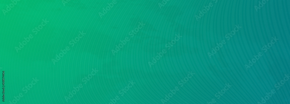 Cyan blue green gradient background blank. Horizontal banner or wallpaper tamplate. Copy space, place for text, text area. Bright illustration. Space metaverse web 3 technology texture
