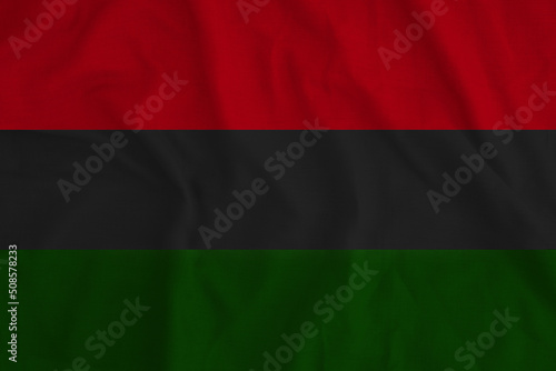 pan african american waving flag