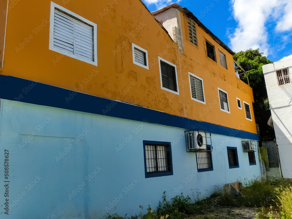 Buildings in the center of Puerto Plata, Dominican Republic Buildings in the center of Puerto Plata, Dominican Republic
