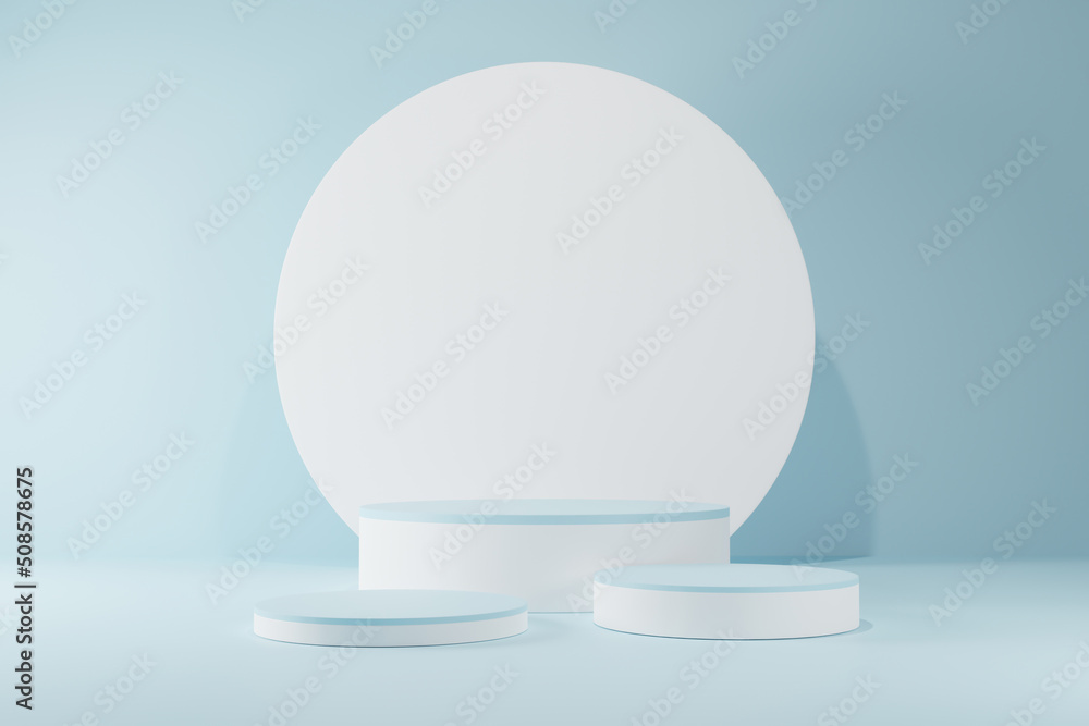 3d background products Show pedestal scenes with geometric platforms white background. with podium. Stand to display cosmetic products on stage. 3d render, 3d illustration 3d background products Show pedestal scenes with geometric platforms white background. with podium. Stand to display cosmetic products on stage. 3d render, 3d illustration
