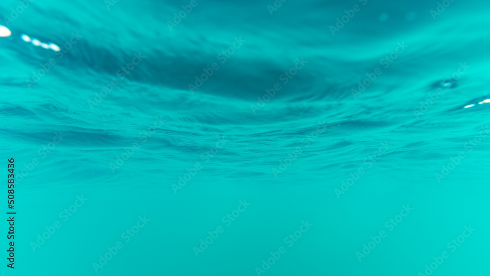 Water surface from below
