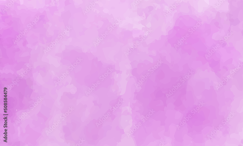painted pink watercolor blotches texture for abstract art background