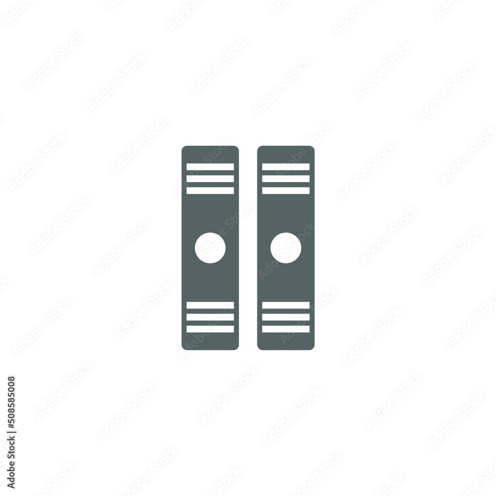 school and study simple icon school and study simple icon