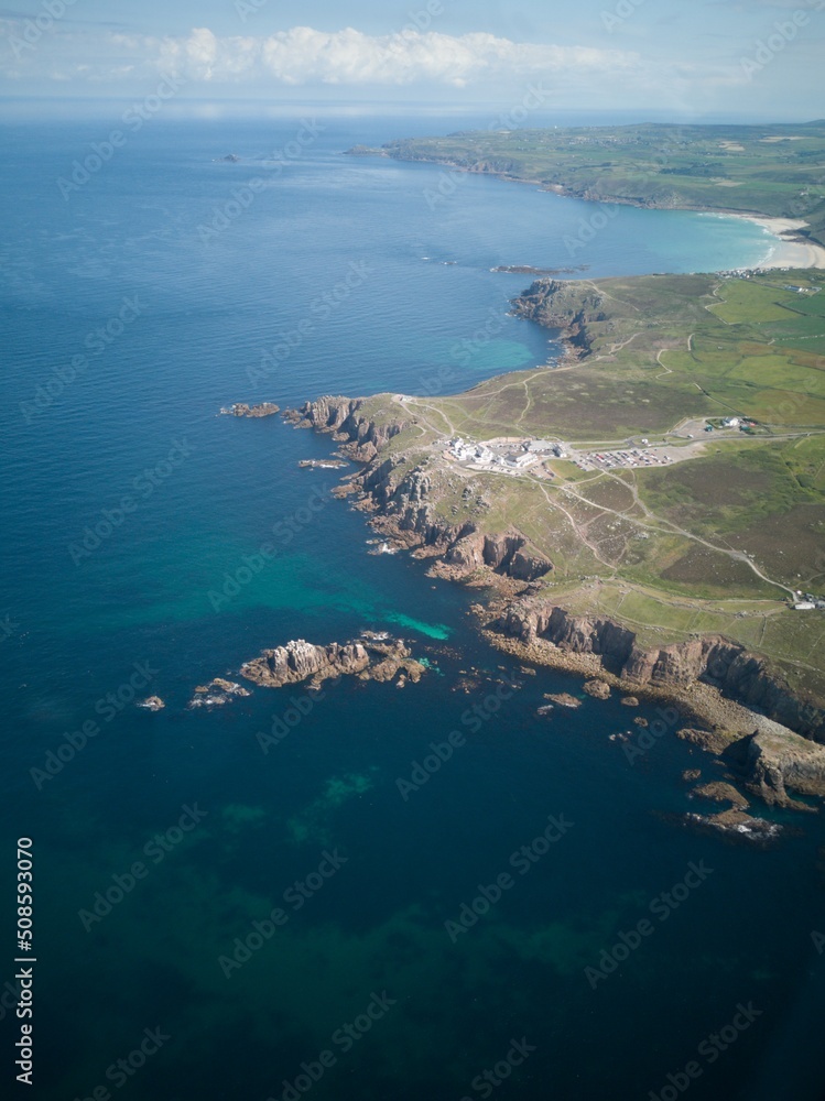 Lands end aerial cornwall uk Lands end aerial cornwall uk