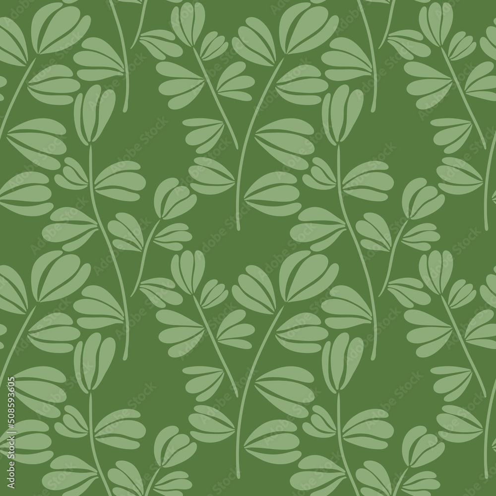 Summer floral seamless coloured leaves pattern for fabrics and packaging and linens and kids and wrapping paper Summer floral seamless coloured leaves pattern for fabrics and packaging and linens and kids and wrapping paper