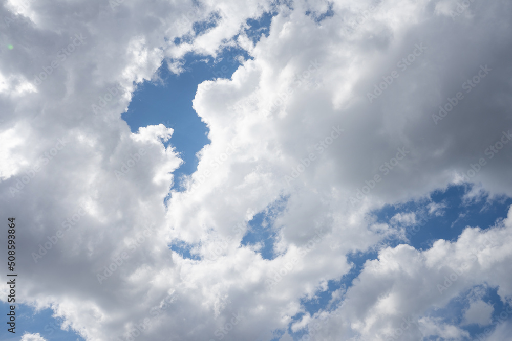 clouds on the blue sky. hope for the future. clouds on the blue sky. hope for the future.