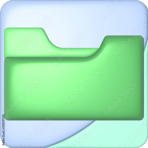 Wallpaper Mural 3d folder and paper for management file, document efficient work on project plan concept. 3d document cartoon style minimal folder with files icon. 3d file in folder vector render Torontodigital.ca