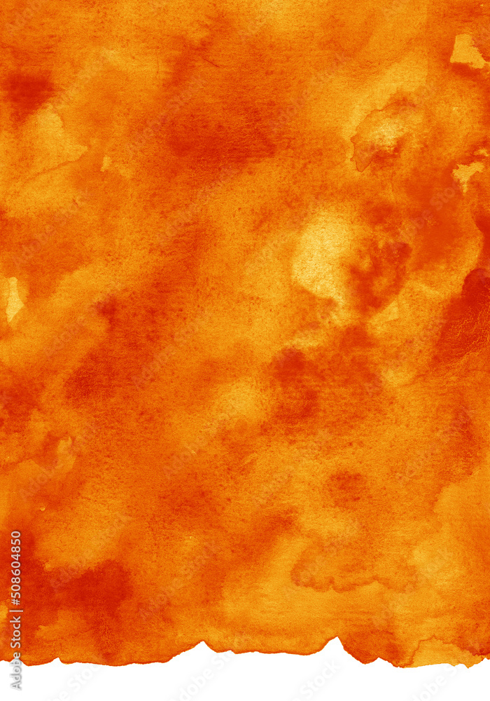 orange yellow watercolor background