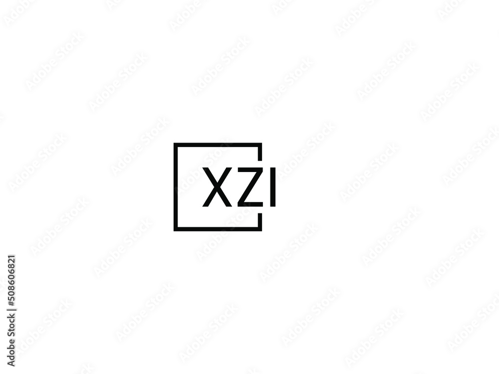 XZI Letter Initial Logo Design Vector Illustration XZI Letter Initial Logo Design Vector Illustration