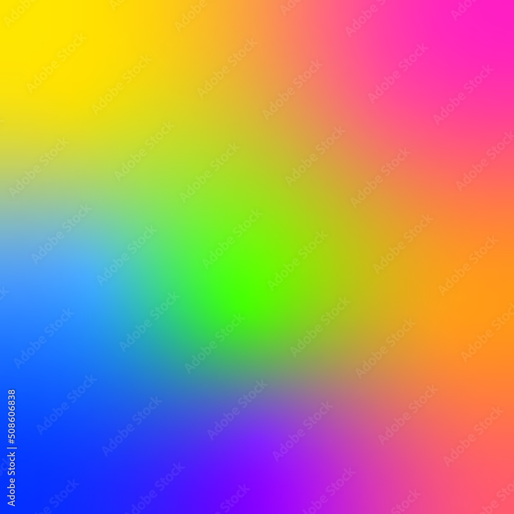 Pride month social media banner with LGBTQ Flag Colors. Happy holi colorful background.