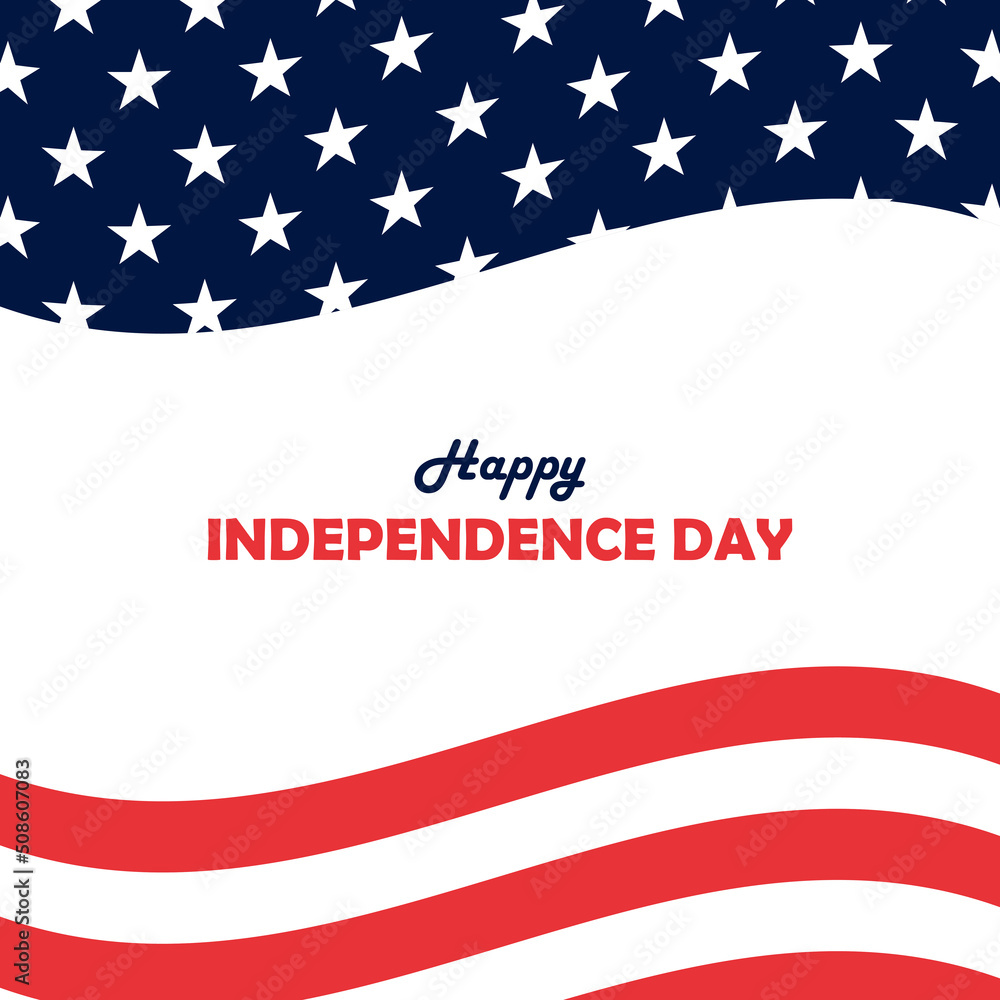 Fototapeta premium 4th of July independence day background