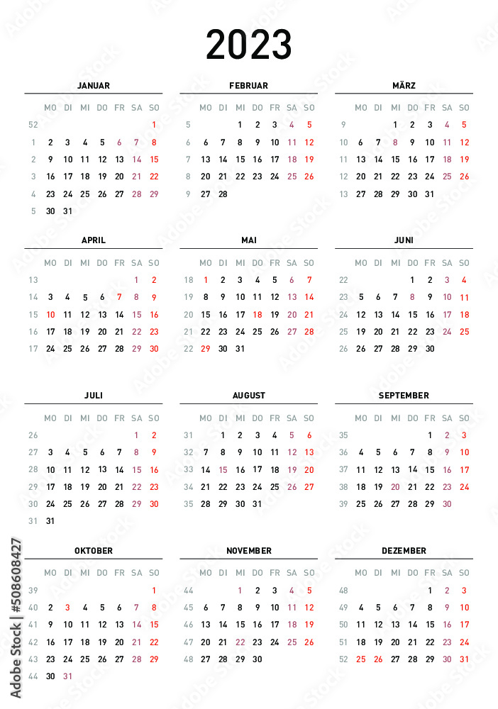 Kalender 2023 Kalender 2023