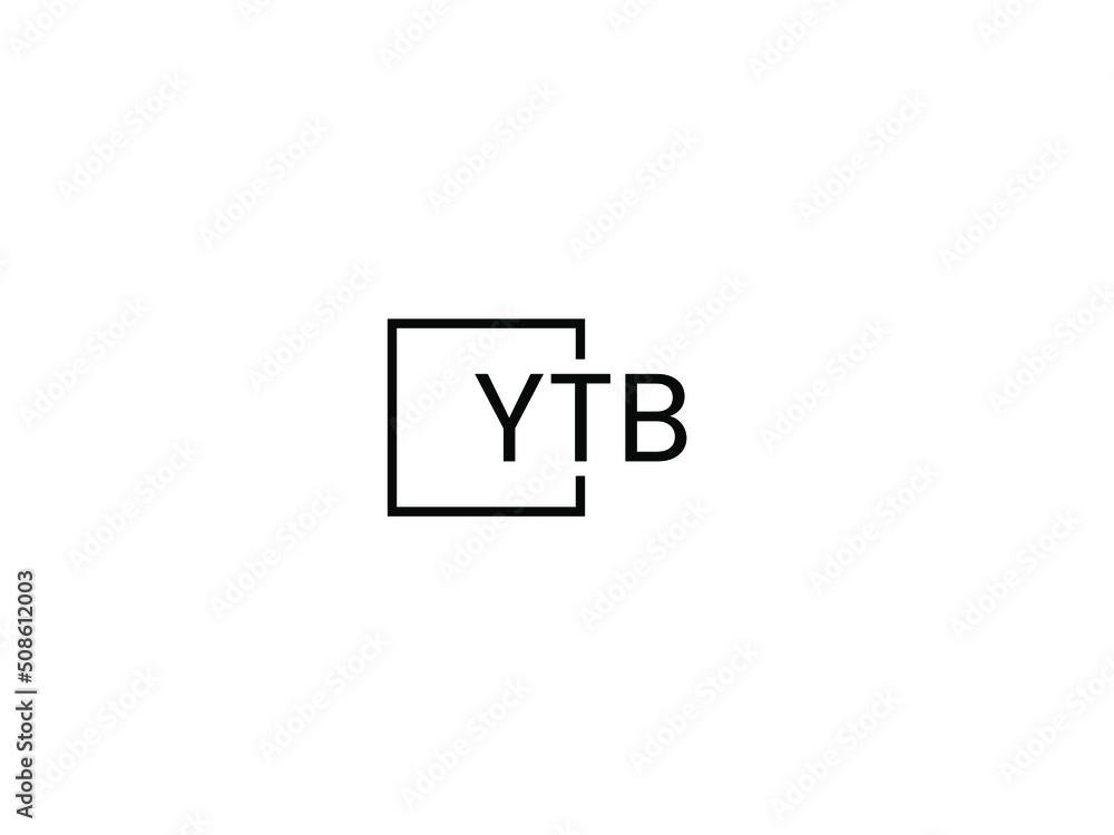 YTB letter initial logo design vector illustration YTB letter initial logo design vector illustration
