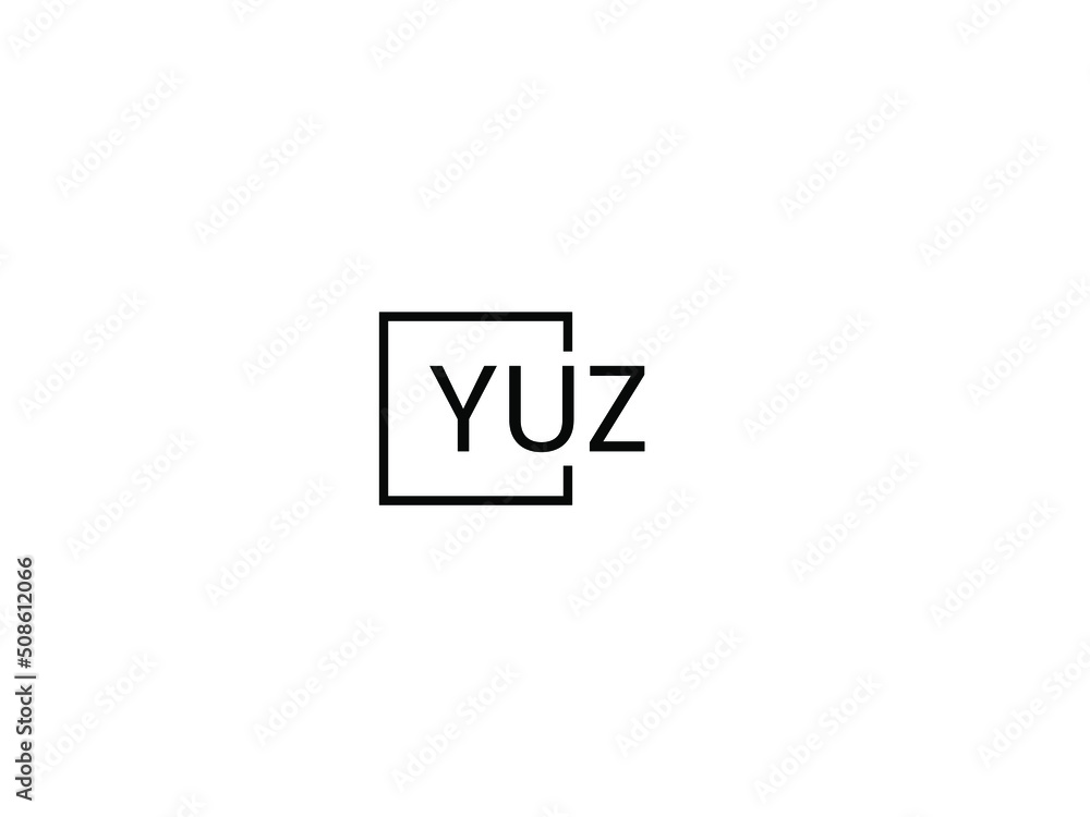 YUZ letter initial logo design vector illustration YUZ letter initial logo design vector illustration