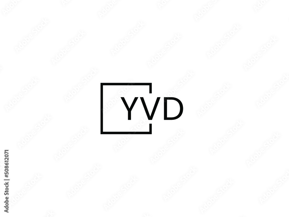 YVD letter initial logo design vector illustration YVD letter initial logo design vector illustration