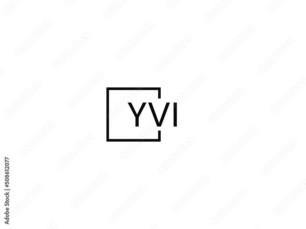 YVI letter initial logo design vector illustration YVI letter initial logo design vector illustration
