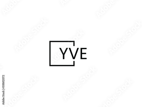 Free Download YVE letter initial logo design vector illustration - GFXLoad