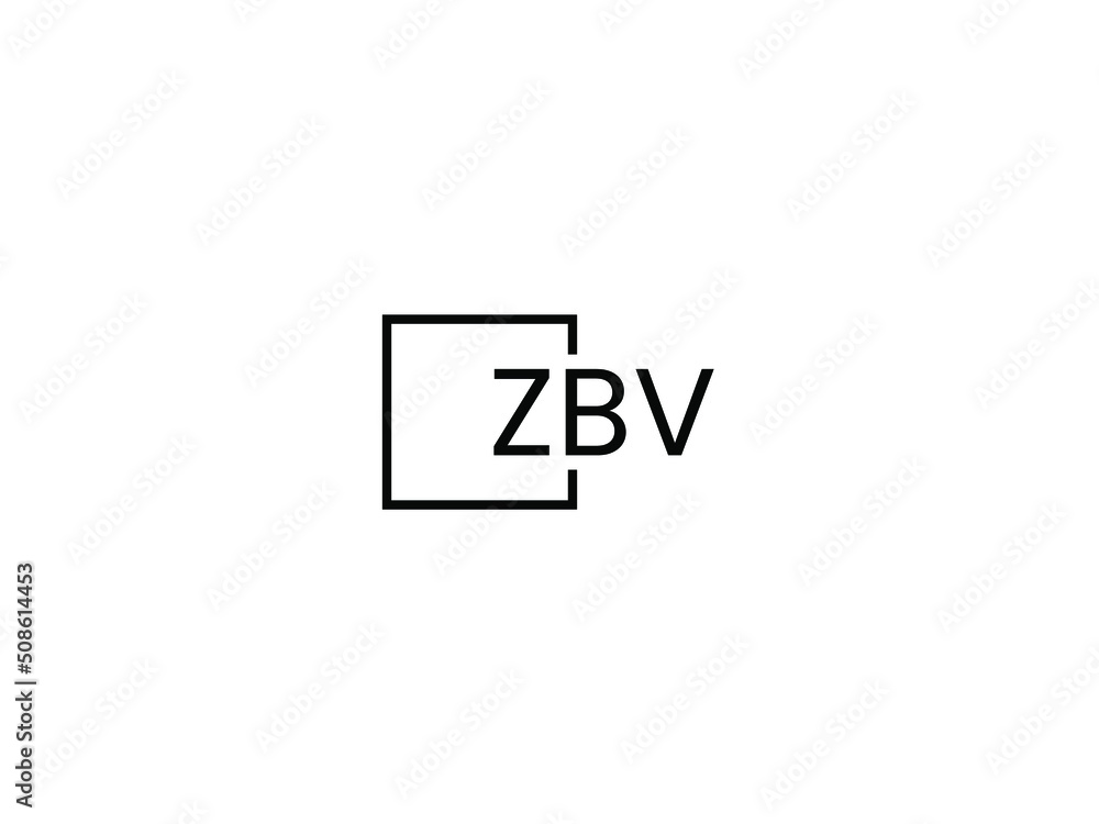 ZBV letter initial logo design vector illustration ZBV letter initial logo design vector illustration