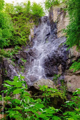 Fototapeta Naklejka Na Ścianę i Meble -  Samodivsko Praskalo Waterfall in Bulgaria
