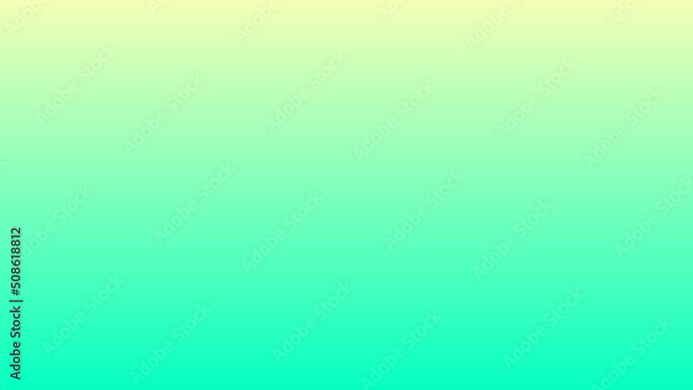 Abstract blurred light Seafoam green and yellow color gradient background. Fresh template for device, ads, poster. Digital screen. Summer pastel banner. Copy space. NFT card. Cover design. ESG. | Adobe