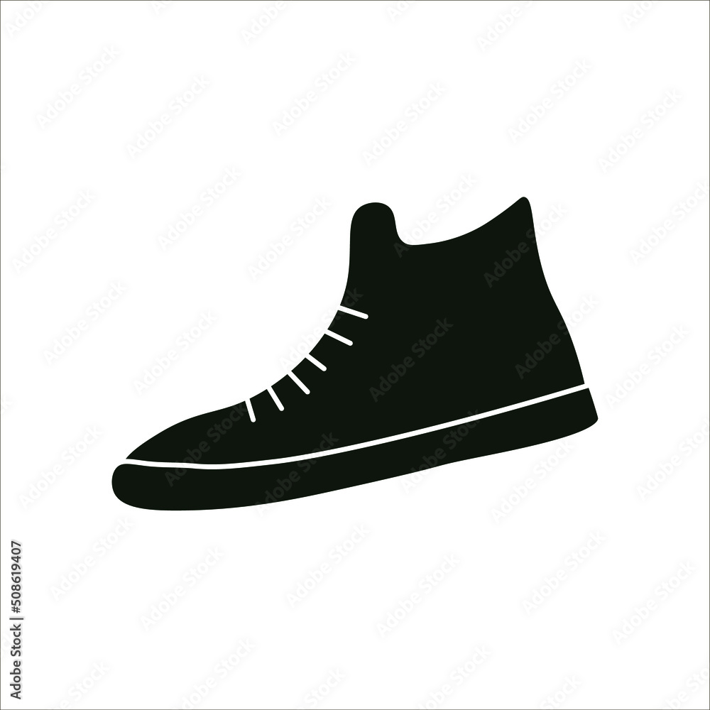 standard sneaker vector, illustration, symbol standard sneaker vector, illustration, symbol
