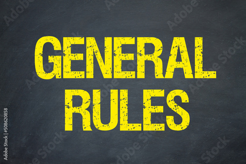 General Rules