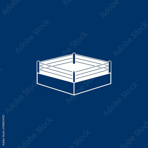 boxing ring logo