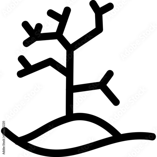 Dry Tree Icon