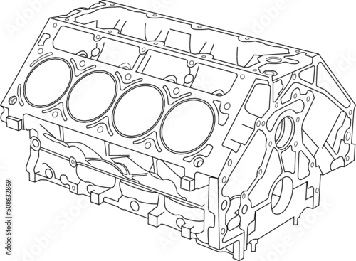 Car Engine Block