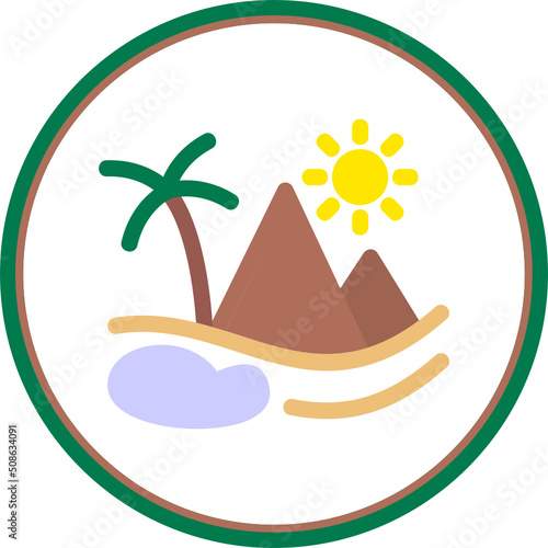 Desert Oasis Icon