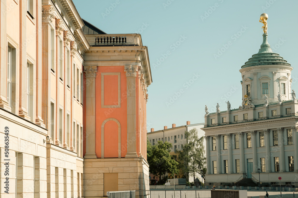 Am Alten Markt square in Potsdam, Germany