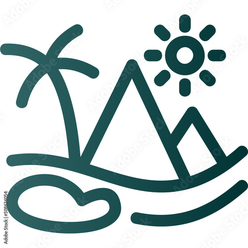 Desert Oasis Icon