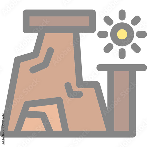 Desert Rocks Icon