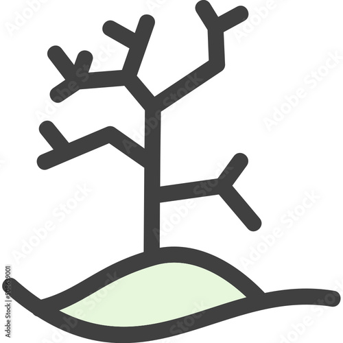 Dry Tree Icon