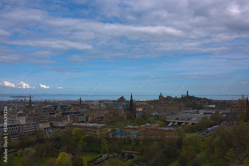 view of the city