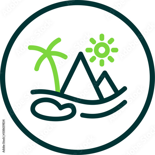 Desert Oasis Icon