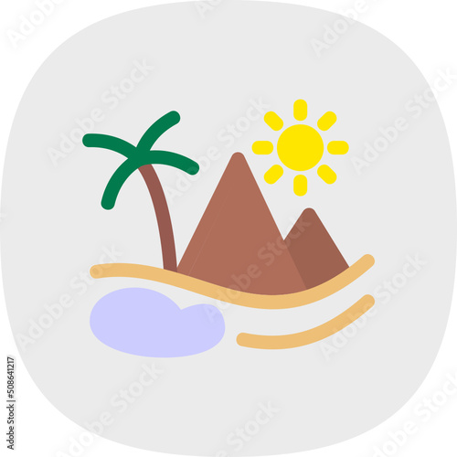 Desert Oasis Icon