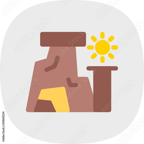 Desert Rocks Icon