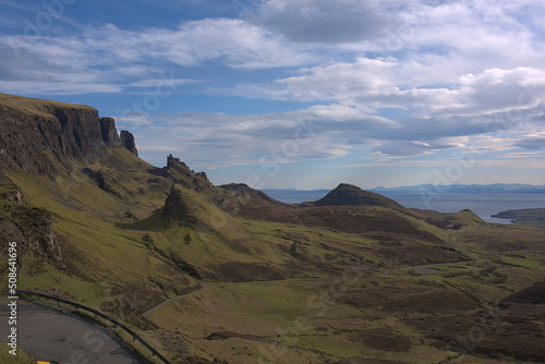 Obraz na płótnie Isle of Skye mountains w salonie