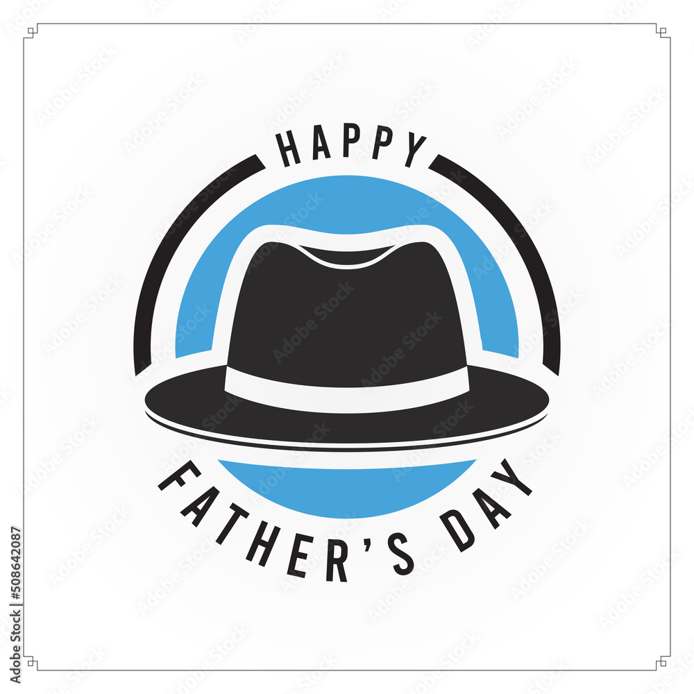 Happy Fathers Day Concept Eps10 Vector Illustration. Happy Fathers Day Concept Eps10 Vector Illustration.
