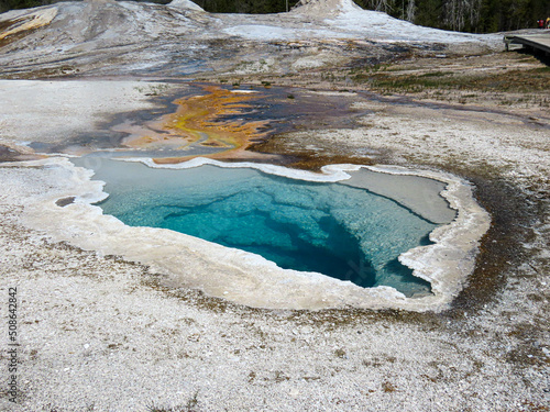 Thermal Pool in Yellowstone National Park
