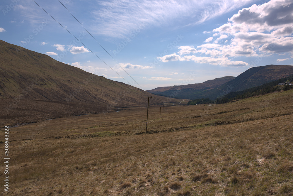 powerline in Isle of Skye
