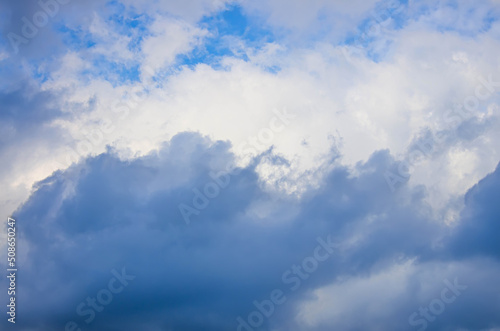 blue sky with clouds