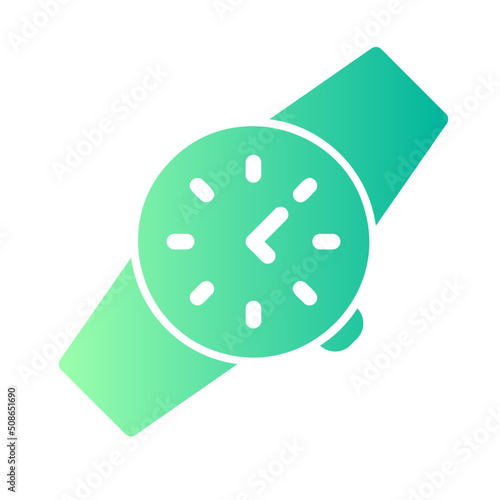 wristwatch gradient icon
