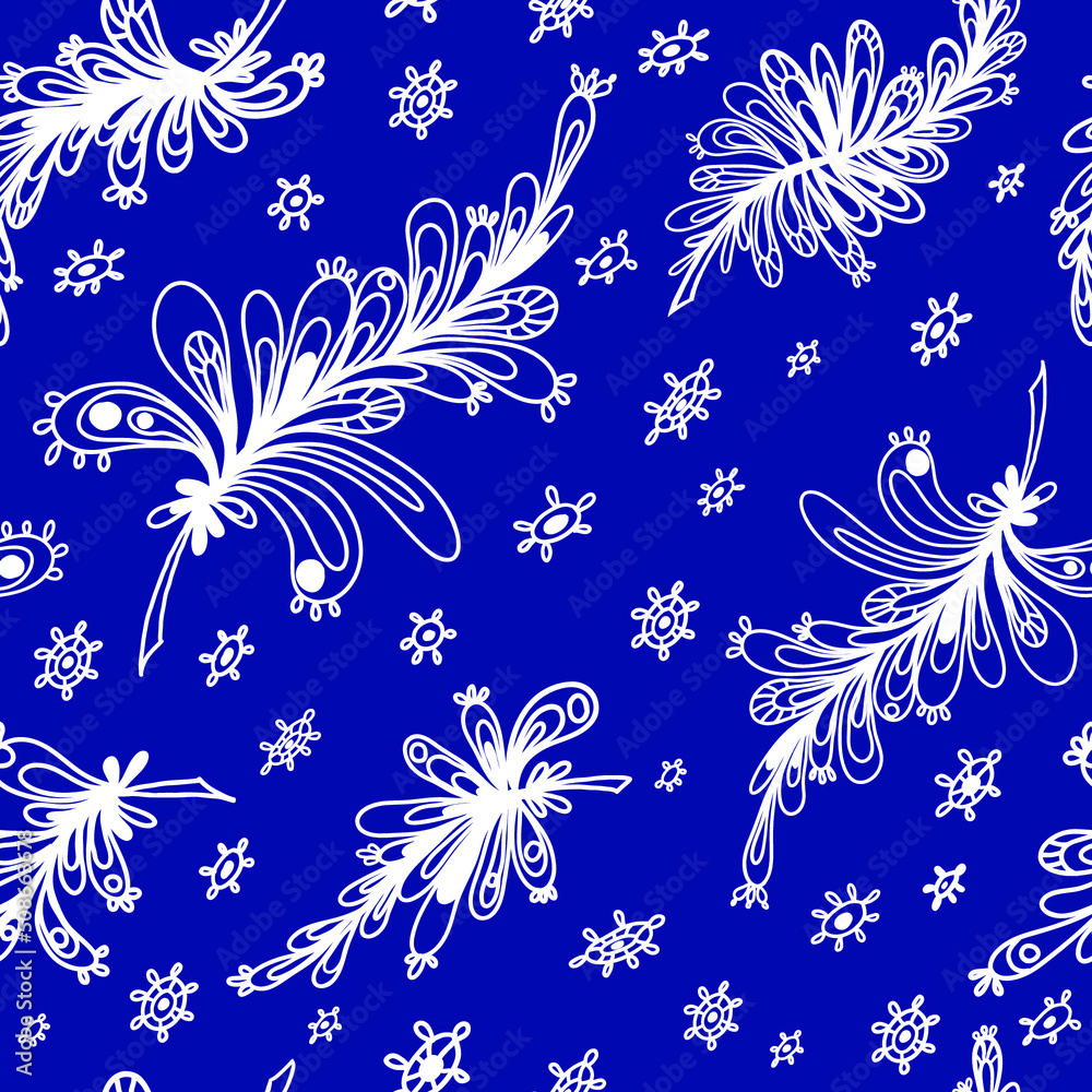 Decorative vector seamless pattern Decorative vector seamless pattern