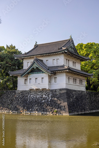 japanese castle in the park