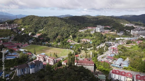 Wallpaper Mural General Landscape View of the Brinchang District Within the Cameron Highlands Area of Malaysia Torontodigital.ca